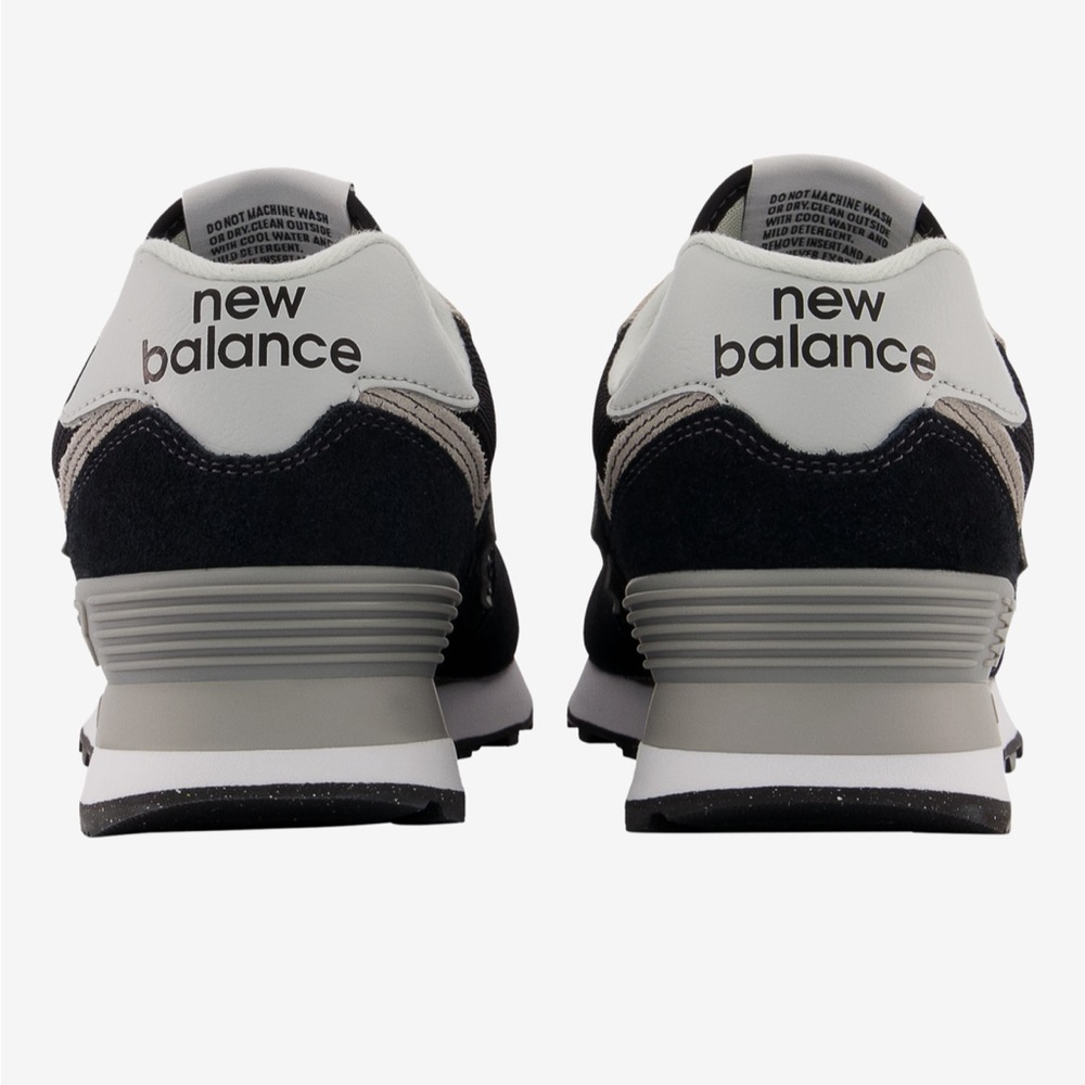 New Balance 574 Sneakers | Black, Grey & White - Picture 3 of 13